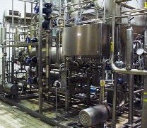 Sterilizzatore con sistema “Diretto” per panna vegetale